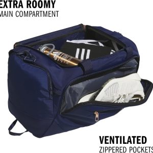 Defender 5 Duffel, Dark Blue/Rose Gold, Small (42L)