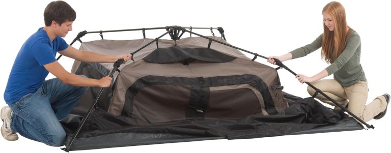 Coleman Instant Tent with 1-Minute Setup, 10-Person Tent with Pre-Attached Poles, Air Vent, & Carry Bag